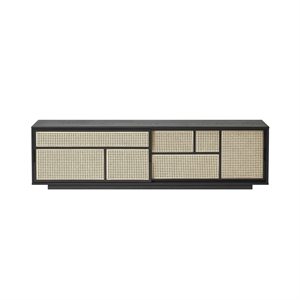 Design House Stockholm Air Cabinet Bajo Negro