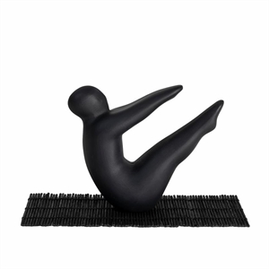 Escultura Negro de Yoga No 2 de Design House Stockholm