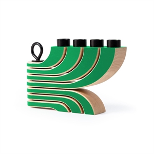 Candelabro de 4 Brazos Nordic Light de Design House Stockholm, Verde