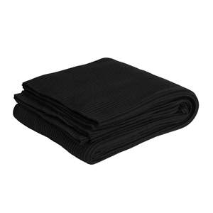 Alfombra Design House Stockholm Pleece 140x160 Negro