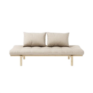 Sofá Cama Karup Pace con Colchón de 4 Capas 747 Beige