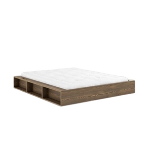 Estructura de Cama Karup Ziggy 160x200 Marrón Algarrobo