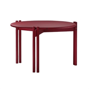 Mesa de Centro Karup Sticks Alta en Rojo Amapola