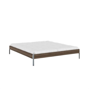 Estructura de Cama Karup Core 160x200 Marrón Algarrobo