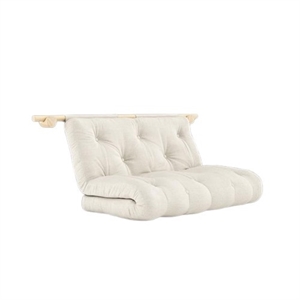 Colchón Karup con Ganchos y Soportes 135x200 Lino/Crudo