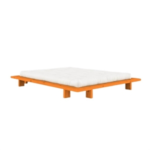 Karup Japan Estructura de Cama 160x200 Naranja Solar