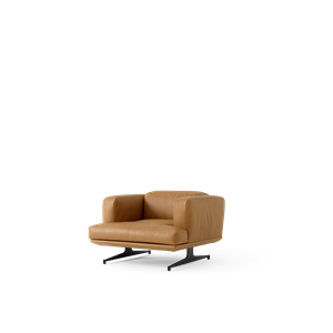 &Tradition Inland AV21 Sillón Cuero Cognac/ Negro