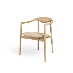 Brdr. Krüger Jari Silla de Comedor Roble/Crema 0019