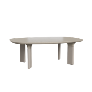 Mesa de centro analógica Fritz Hansen Beige