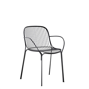 Kartell Hiray Silla de Comedor con Reposabrazos Negro