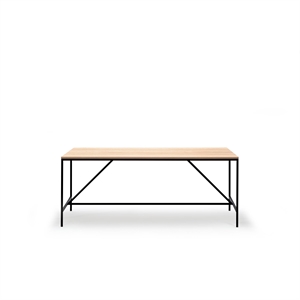 Mesa de Comedor Karakter Cache 180 cm Roble/ Negro