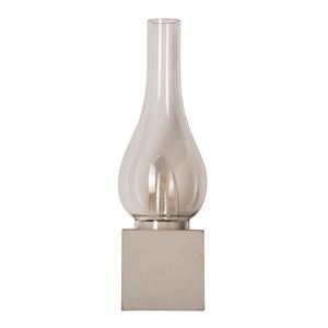 Karman Amarcord Lámpara de Pared Transparente Y Blanco Cemento