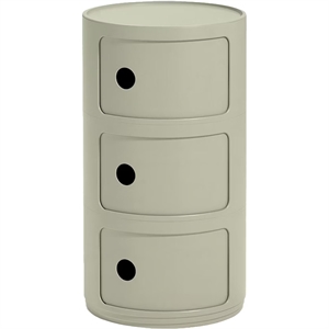 Gabinete Kartell Componibili 3 Edición Especial Verde Mate