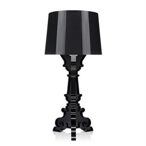 Kartell Bourgie Lámpara de Mesa Con Atenuador Negro