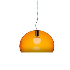 Kartell FL/Y Lámpara Colgante Pequeña Naranja
