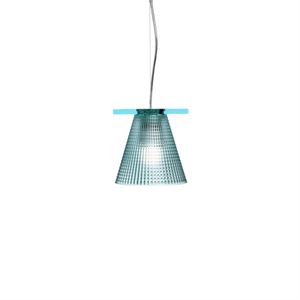 Kartell Light-Air Lámpara Colgante Esculpida Azul Claro