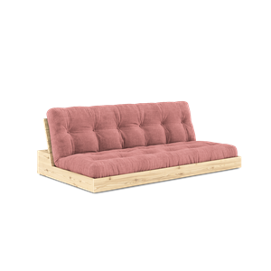 Karup Design Base Cama Somier Con Colchón De 5 Capas Transparente/ Rosa Sorbete