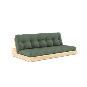 Karup Design Base Cama Somier Con Colchón De 5 Capas Transparente/ Verde Aceituna