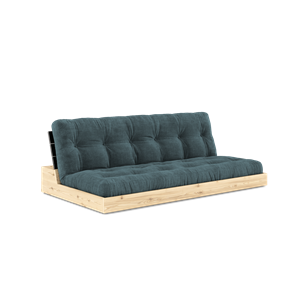 Karup Design Base Cama Somier Con Colchón De 5 Capas Negro Noche/Azul Pálido