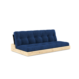 Karup Design Base Cama Somier Con Colchón De 5 Capas Negro Noche/Azul Real