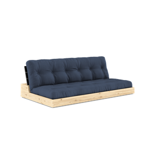 Karup Design Base Cama Somier Con Colchón De 5 Capas Negro Noche/Azul Marino