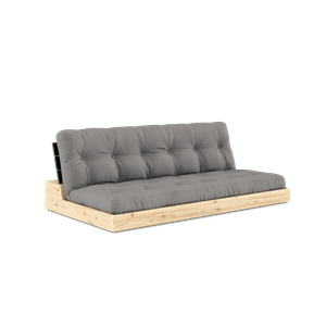 Karup Design Base Cama Somier Con Colchón De 5 Capas Negro Noche/ Gris