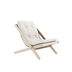 Karup Design Sillón Boggie Con Colchón Outdoor 401 Blanco/Haya Aceitada