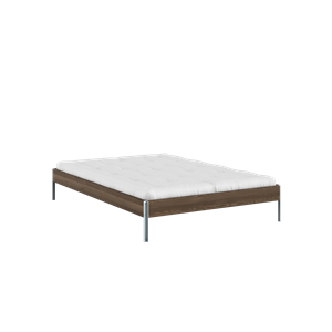 Estructura de Cama Karup Design Core 140x200 Marrón Algarrobo