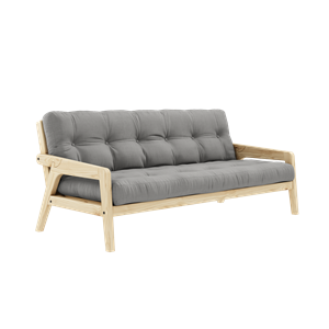 Karup Design Grab Sofa M. Colchón de 5 Capas 746 Gris/lacado Transparente