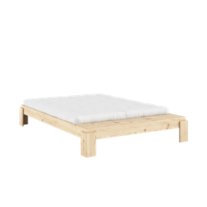 Estructura de cama Karup Layers con banco 160x200 sin tratar