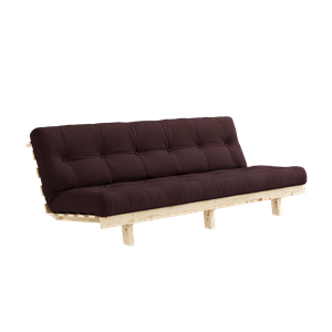 Karup Design Sofá Lean Sofa Con Colchón Alpha 130x200 Marrón/ Crudo