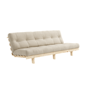 Karup Design Sofá Lean Sofa Con Colchón Alpha 130x200 Beige/Crudo