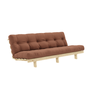 Karup Design Lean Sofa Sofá Con Colchón Alpha 130x200 Marrón Arcilla/Crudo