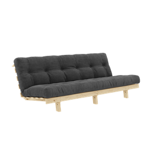 Karup Design Sofá Lean Sofa Con Colchón Alpha 130x200 Antracita/Crudo