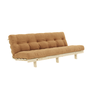 Karup Design Sofá Lean Sofa Con Colchón Alpha 130x200 Fudge Brown/Raw