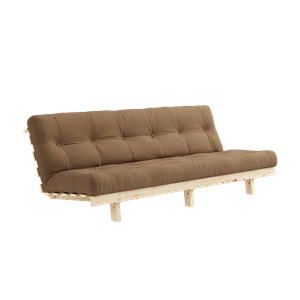 Karup Design Lean Sofa Sofá Con Colchón Alpha 130x200 Mocca/Crudo