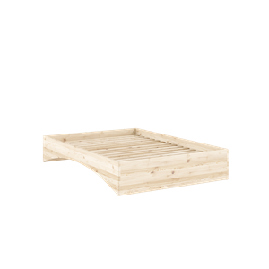 Estructura de Cama Orbit de Karup Design, 140 x 200, Color Crudo