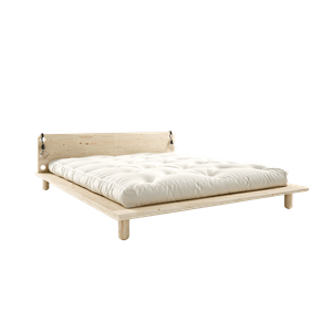 Karup Design Estructura de Cama Peek M. 2 Lámparas 140x200 Pino