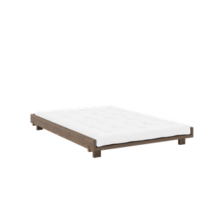 Estructura de Cama Karup Social 140x200 Marrón Algarrobo