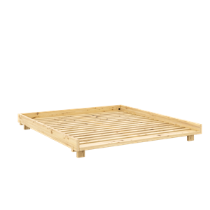 Karup Design Social Estructura de cama 180x200 Lacado incoloro