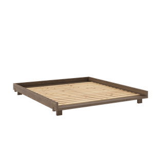 Estructura de Cama Social Karup Design 180x200 Marrón Algarrobo