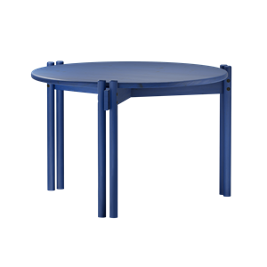 Karup Design Mesa de Centro Sticks Alta Azul Cobalto