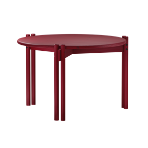 Karup Design Mesa de Centro Sticks Alta Rojo Amapola