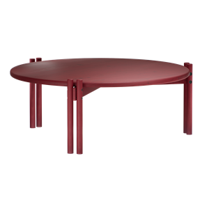 Karup Design Mesa De Centro Sticks Baja Rojo Amapola