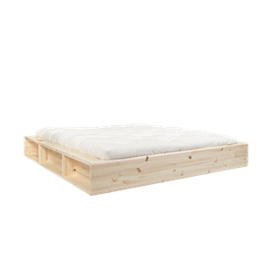 Karup Design Ziggy Estructura de Cama 140x200 Pino Lacado Incoloro