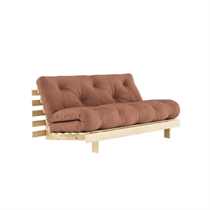 Sofá Cama Karup Roots 160x200 Raw/759 Clay Brown