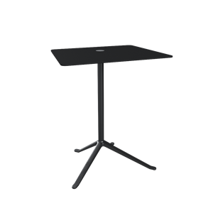 Mesa Auxiliar Fritz Hansen Little Friend KS14 de Aluminio con Recubrimiento en Polvo Negro