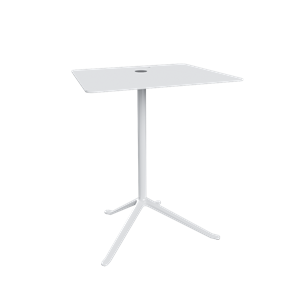 Mesa Auxiliar Fritz Hansen Little Friend KS14 de Aluminio con Recubrimiento en Polvo Blanco