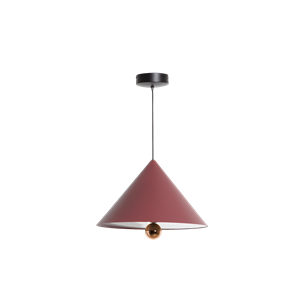 Petite Friture CHERRY LED Lámpara Colgante Grande Rojo Marrón