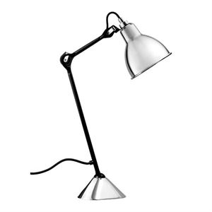 Lampe Gras N205 Lámpara de Mesa Negro mate/Cromo